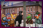Peter Billingsley, Scott Schwartz & Guy Gilchrist - Only 200 pieces exist!  A Christmas Story Muppets Mashup 11x17 - Beckett Auth